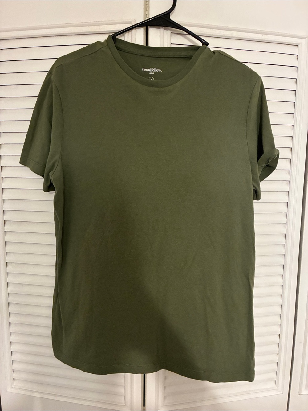 Goodfellow & Co Olive Crewneck Short Sleeve Tee